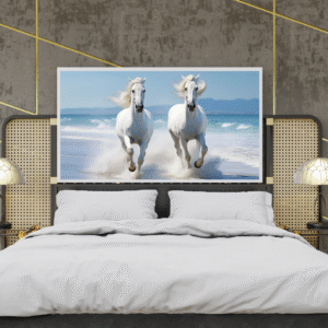 two-white-horses-running-on-the-seashore-stunning-beach-photography