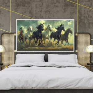 seven-horses-running-across-an-open-landscape