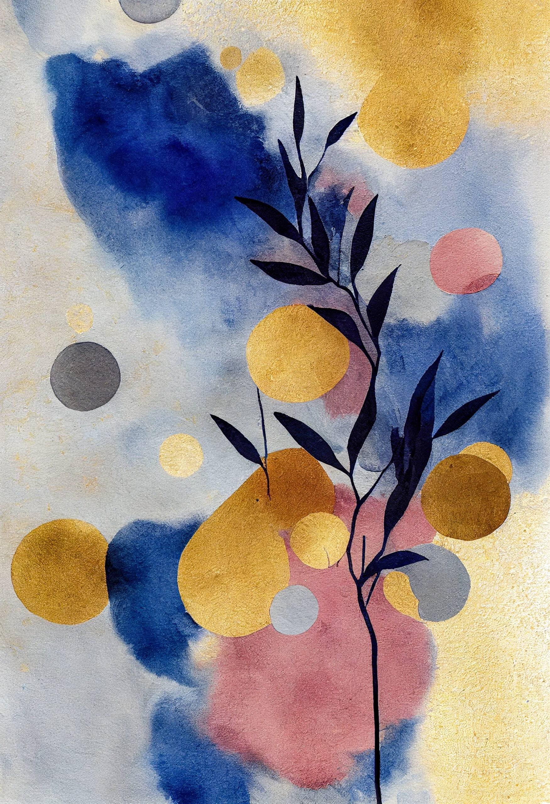 Abstract Acrylic Paint Smears – Multicolored Oil Paint Texture - Image 5