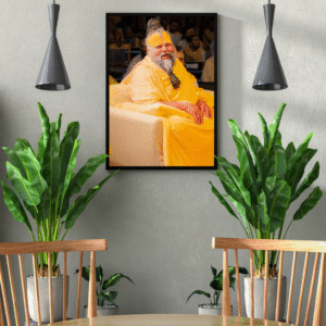 smiling-premanand-ji-in-yellow-robe-spiritual-portrait