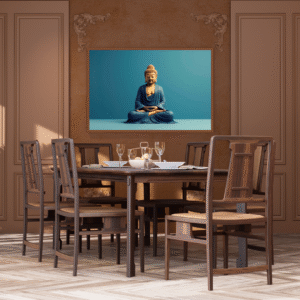 peaceful-white-buddha-statue-on-blue-background-serenity-spiritual-home-decor-art