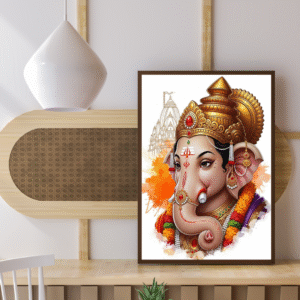 divine-lord-ganesh-ji-artistic-wall-art-photo-frame-for-home-decor