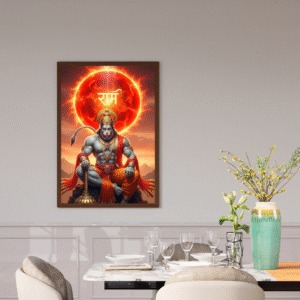 divine-lord-hanuman-artwork-powerful-sitting-pose-with-radiant-sun-background