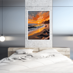 textured-sunset-beach-painting-palette-knife-seascape-art-with-golden-waves