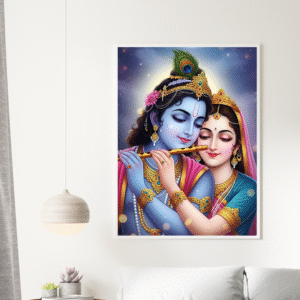 radha-krishna-night-sky-devotional-art-frame