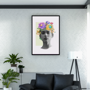 surreal-floral-portrait-art-with-colorful-flower-crown